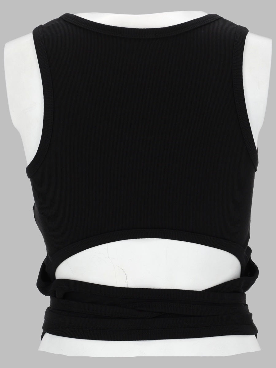Diesel Crop Top "T Anky Tail" Con Lacci