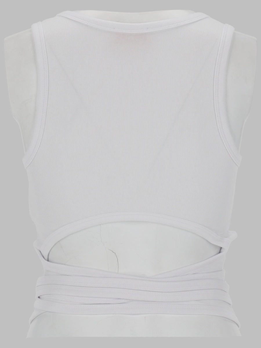 Diesel Crop Top "T Anky Tail" Con Lacci