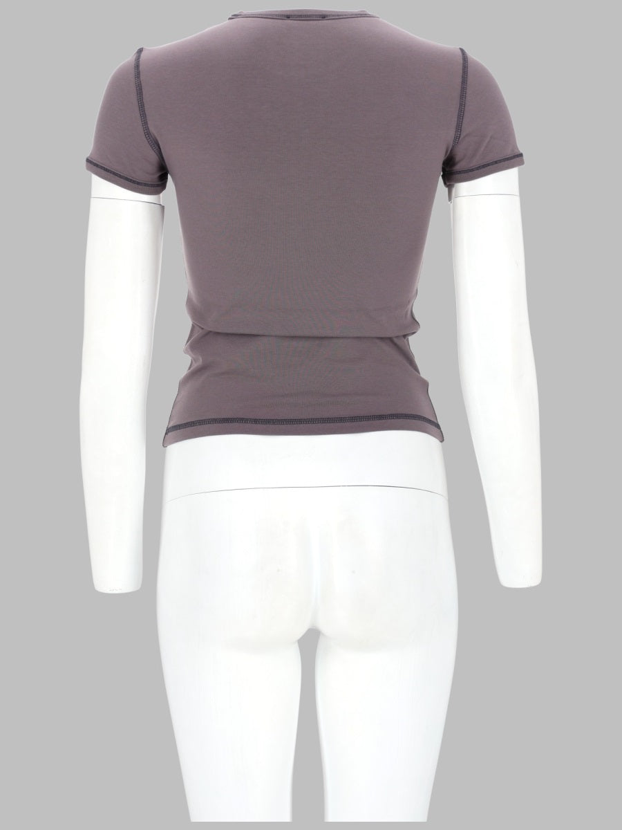 Diesel T Shirt Con Stampa A Cuore E Borchie