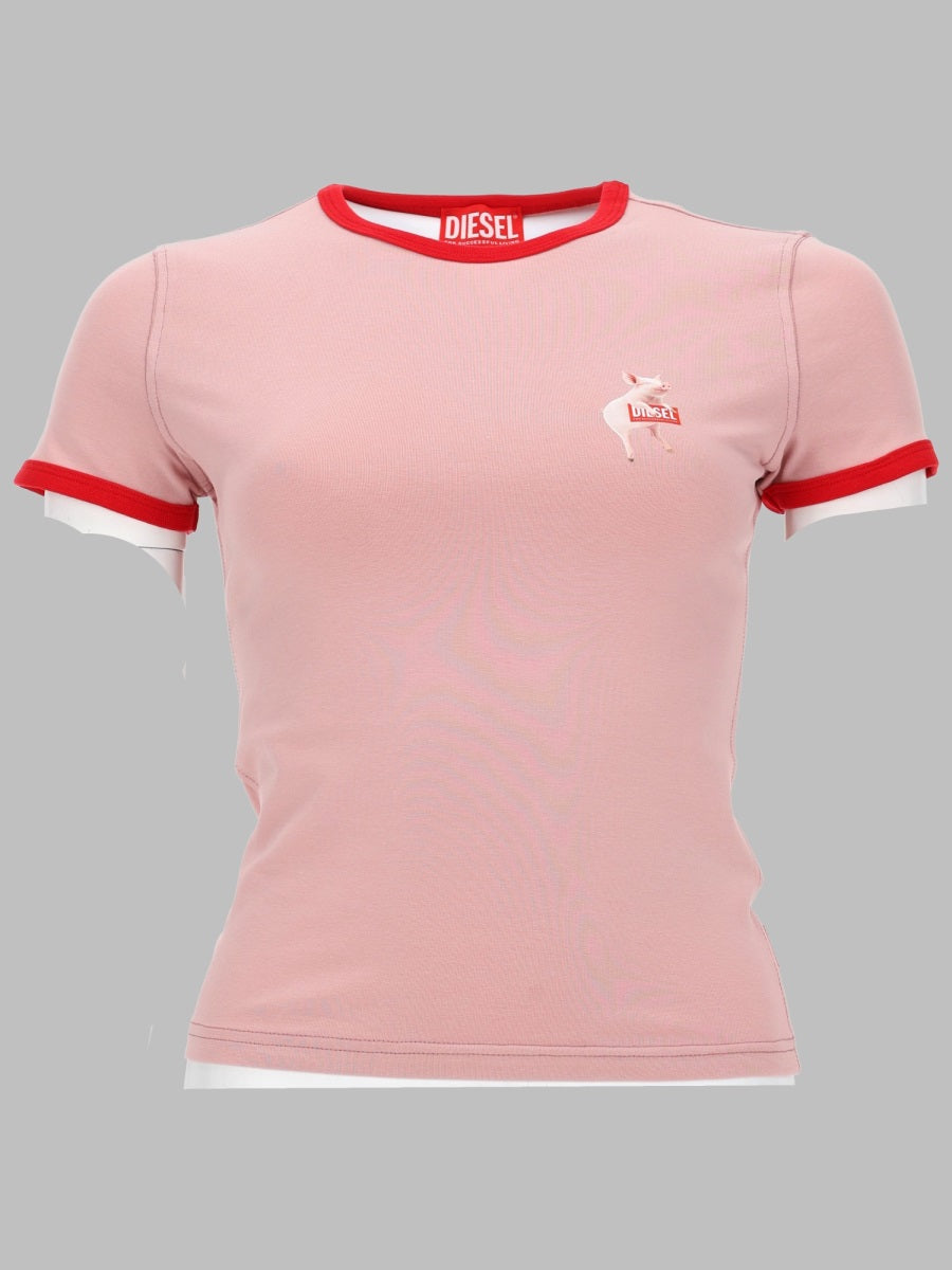Diesel T Shirt Con Stampa