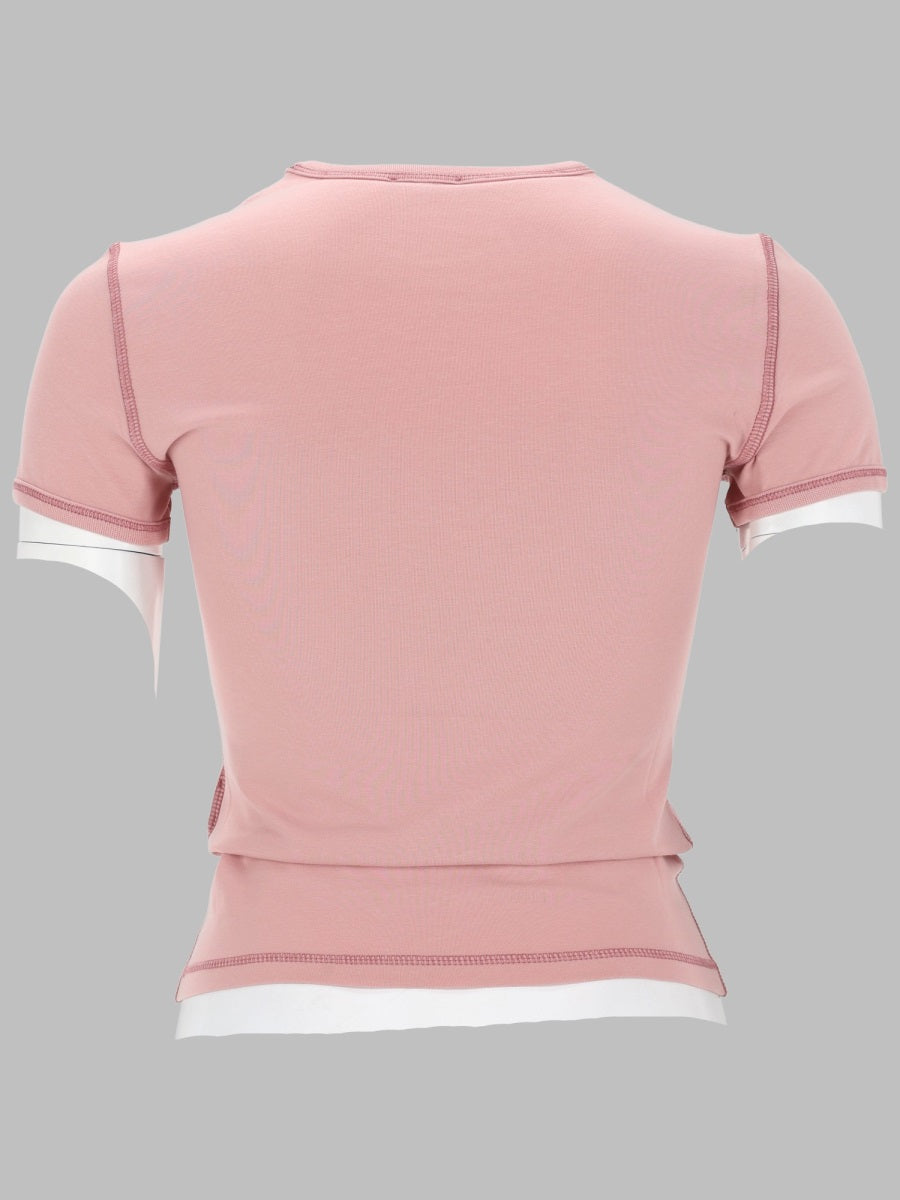 Diesel T Shirt Con Stampa A Cuore E Borchie