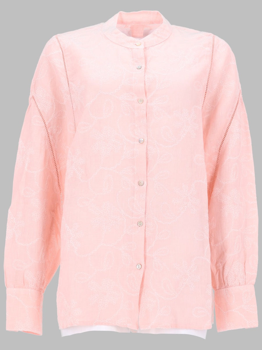 120% Lino Camicia In Lino
