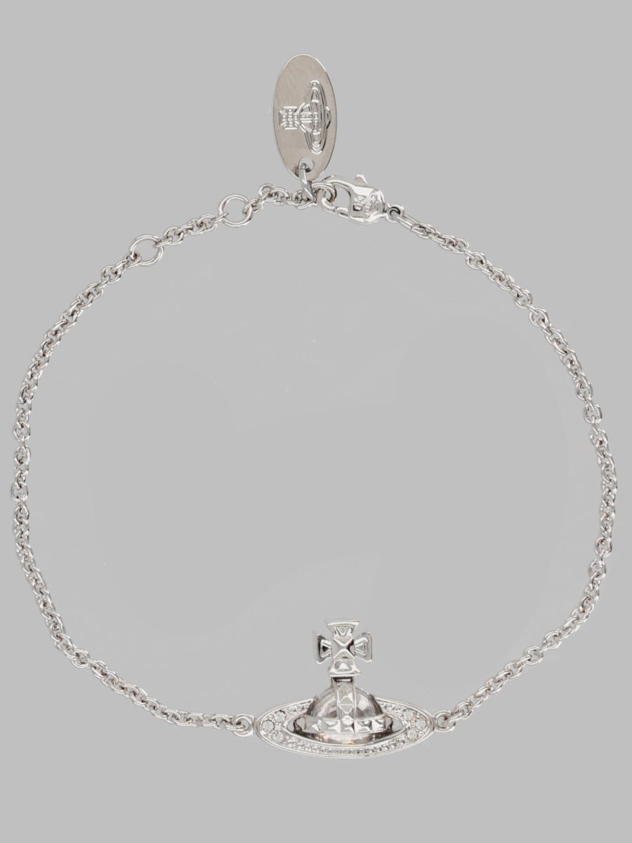 Vivienne Westwood Bracciale "Pina" Con Orb In Basso Rilievo