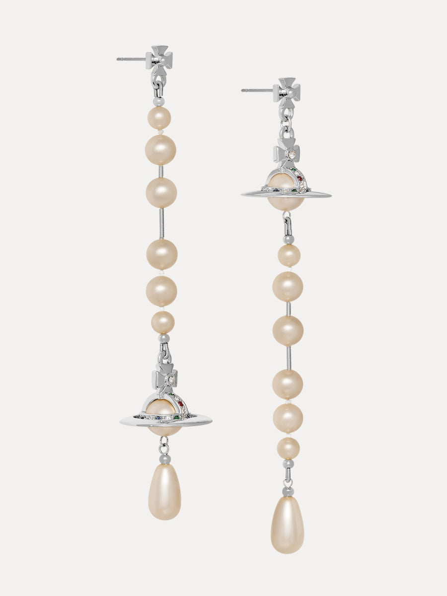 Vivienne Westwood Orecchini "Broken Pearl"