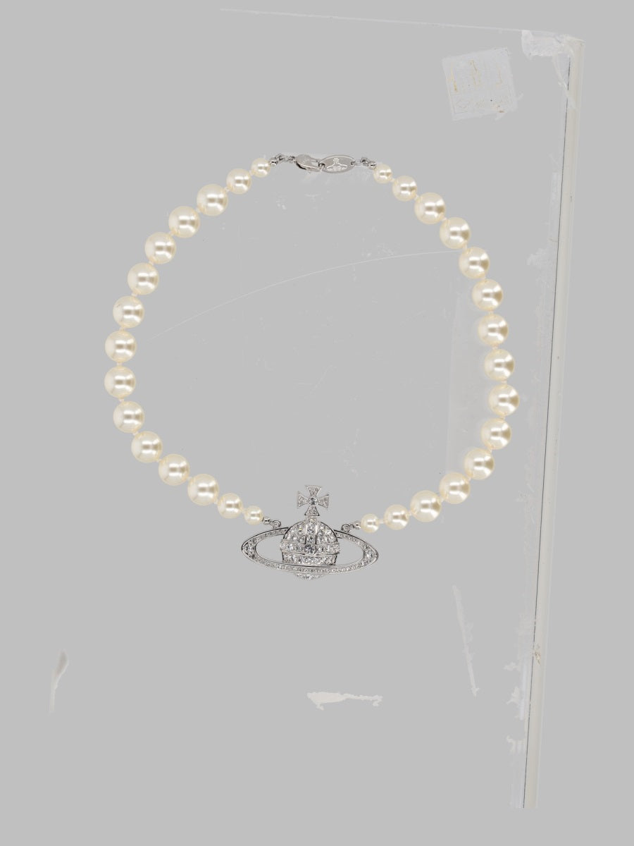 Vivienne Westwood Collana Di Perle Con Orb