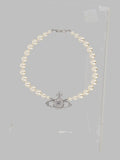 Vivienne Westwood Collana Di Perle Con Orb