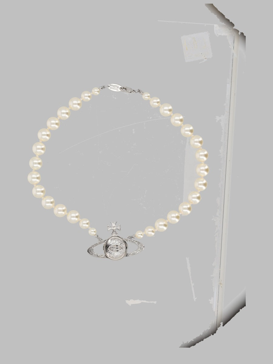 Vivienne Westwood Collana Di Perle Con Orb