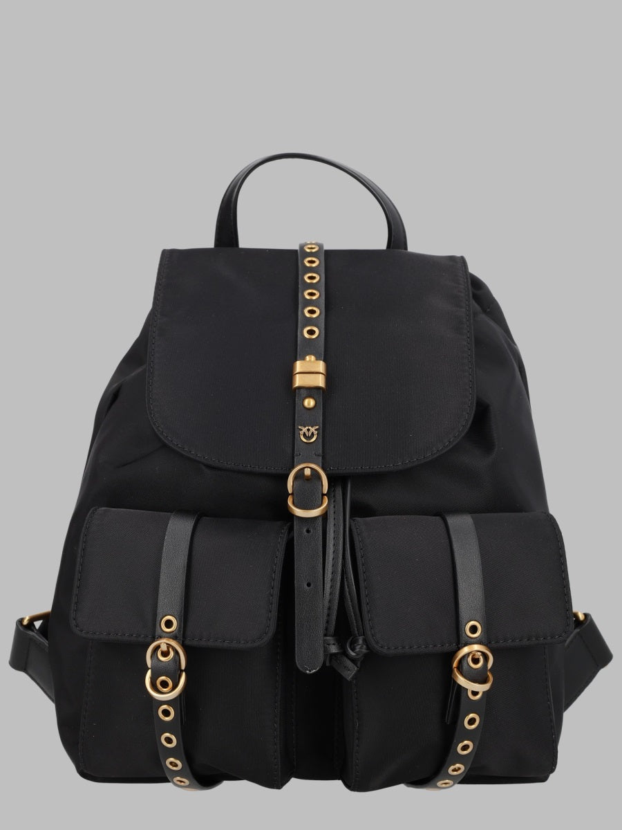 Pinko Zaino Medium In Nylon