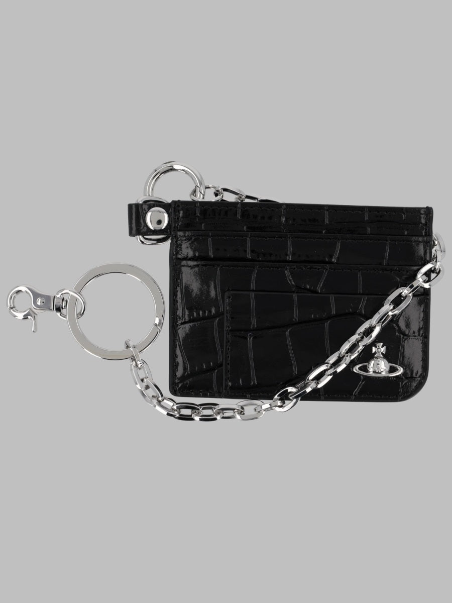 Vivienne Westwood Portacarte "Flat Chain"