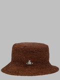 Vivienne Westwood Cappello "Bucket" In Rafia