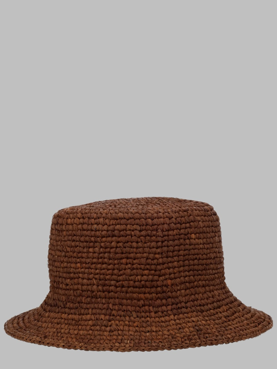 Vivienne Westwood Cappello "Bucket" In Rafia