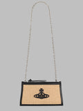 Vivienne Westwood Borsa Clutch "Flat Small" Intrecciata