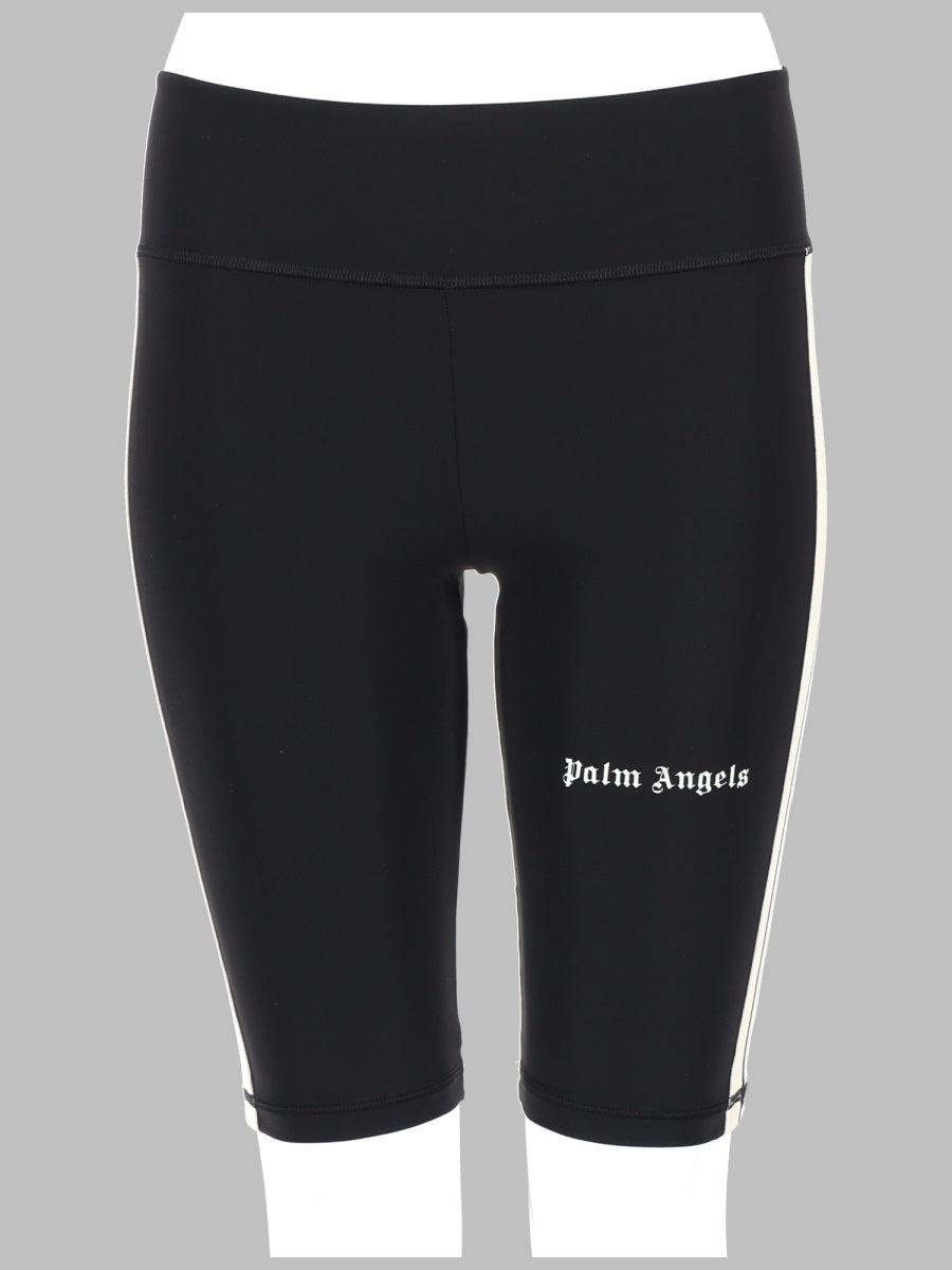 Palm Angels Shorts Track Biker Con Logo