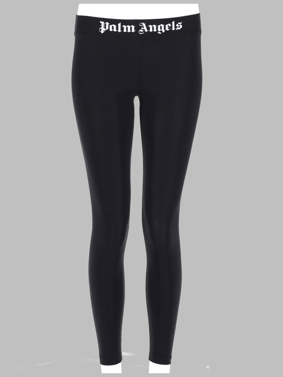 Palm Angels Leggings Sportivo Con Logo