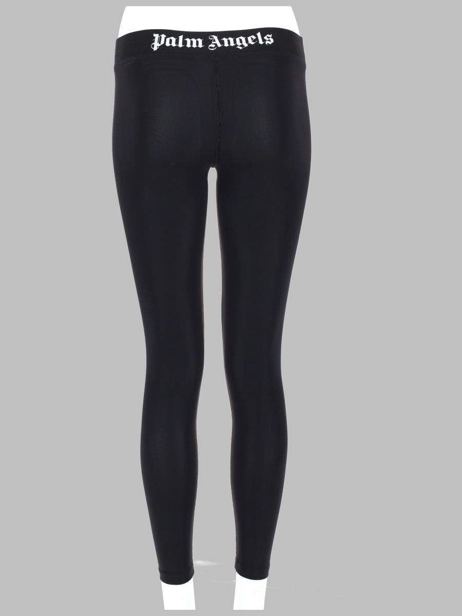 Palm Angels Leggings Sportivo Con Logo