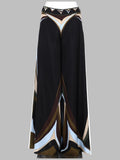 Pucci Pantalone Palazzo In Seta Stampa Fari