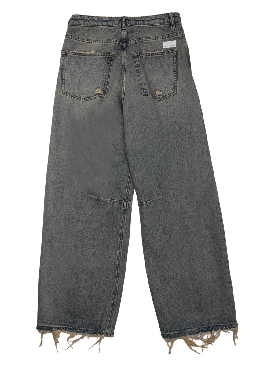 Nine:Inthe:Morning Jeans "Ergonomic" Effetto "Destroy"