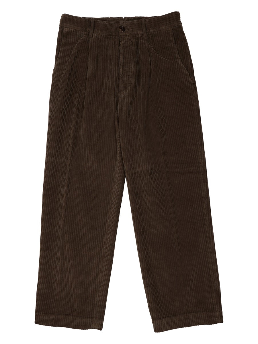 Nine:Inthe:Morning Pantalone In Cotone A Coste