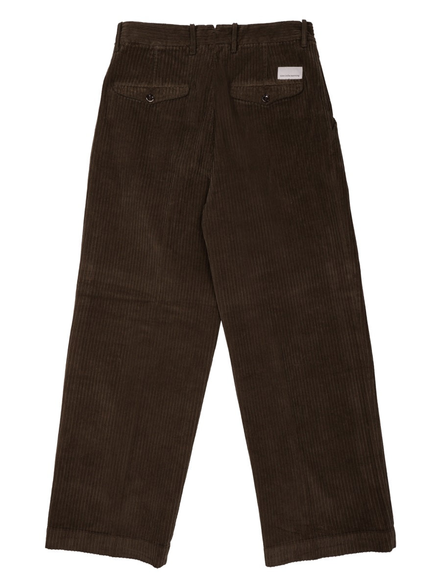 Nine:Inthe:Morning Pantalone In Cotone A Coste
