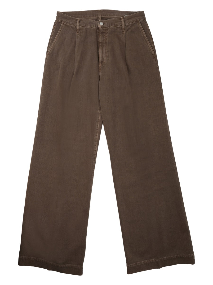Nine:Inthe:Morning Jeans Ampio In Cotone