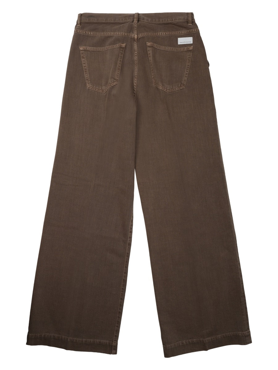 Nine:Inthe:Morning Jeans Ampio In Cotone