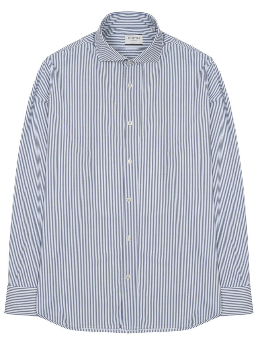 Archivium Be Updated Striped Shirt