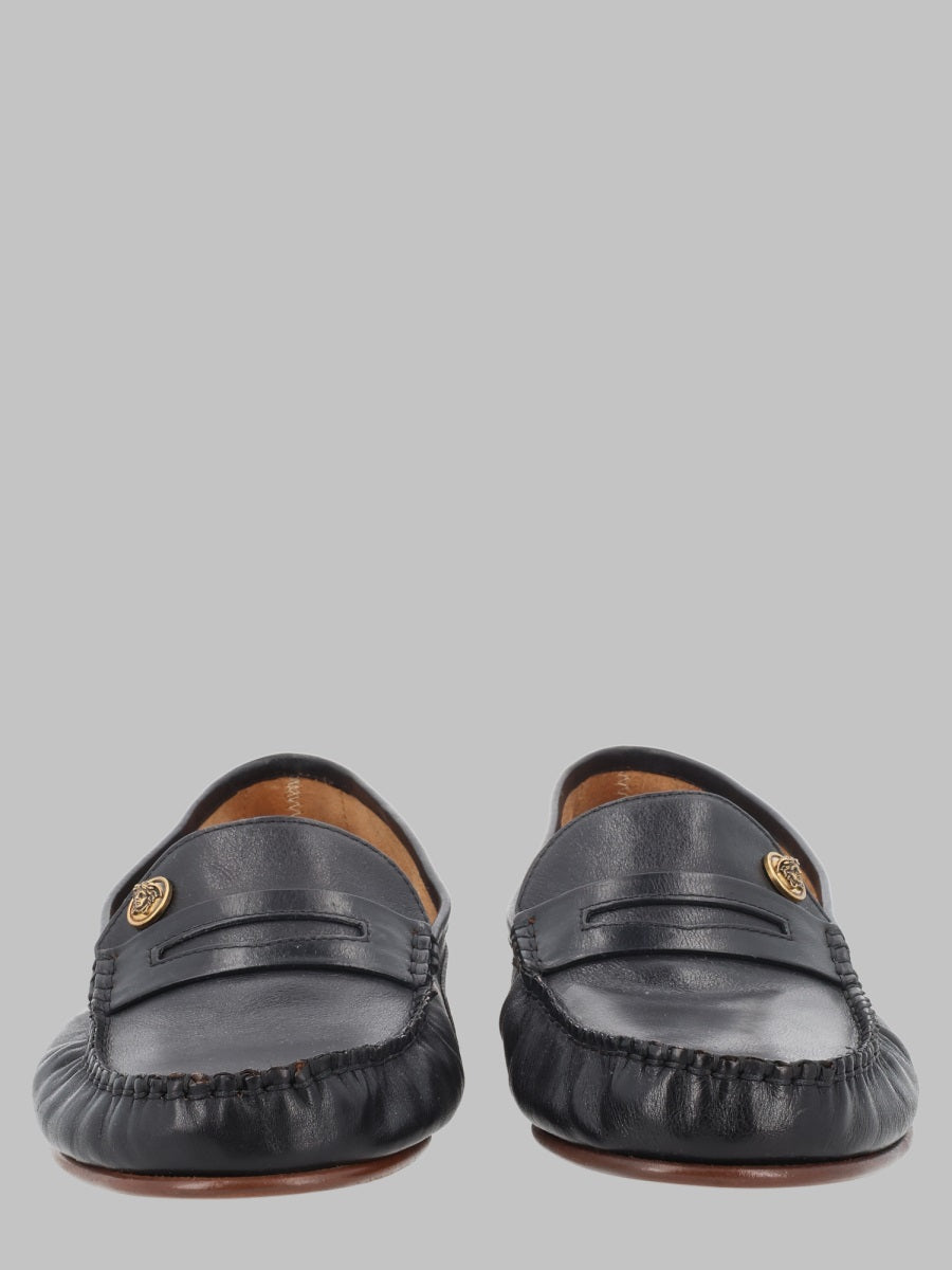 Versace Mocassino In Pelle
