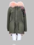 Mr & Mrs Italy Parka "Army" In Cotone