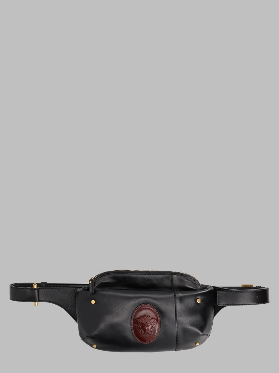 Versace Marsupio Small In Pelle Con Medusa