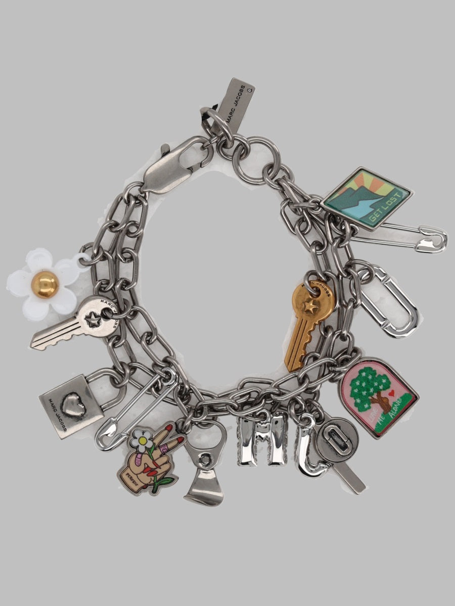 Marc Jacobs Bracciale "Pop America" Con Charms