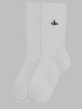 Vivienne Westwood Calzini "Ribbed Crew" Con Orb