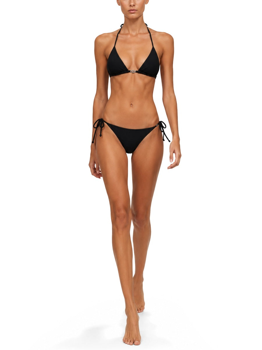 Diesel Slip Bikini Con Dettaglio Oval D