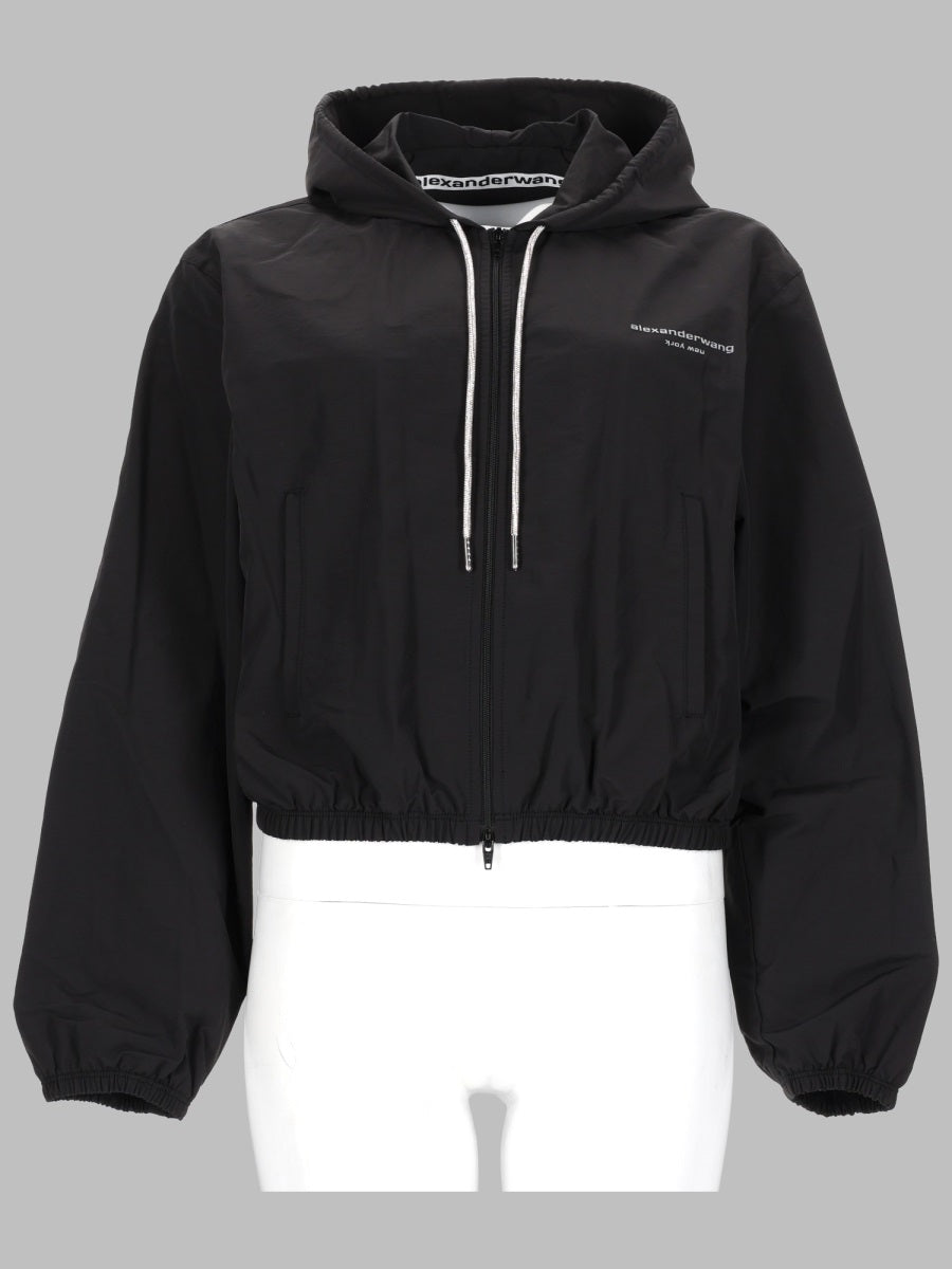 Alexander Wang Giacca Con Cappuccio E Logo