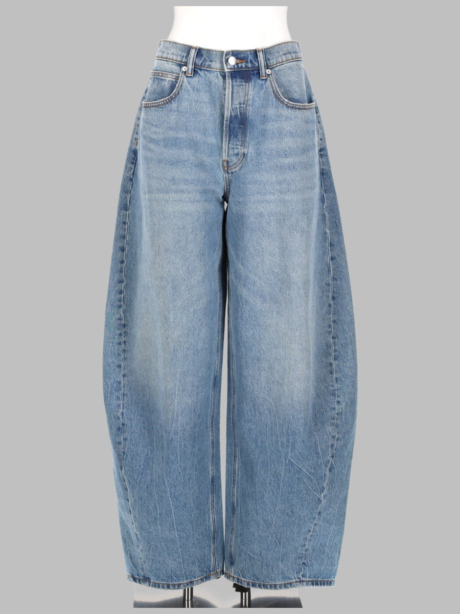 Alexander Wang Jeans "Blow Up" Con Logo In Strass