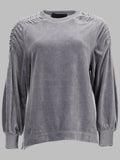 Alberta Ferretti Chenille Sweatshirt