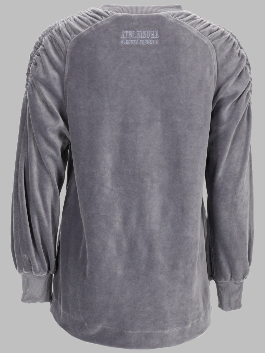 Alberta Ferretti Chenille Sweatshirt