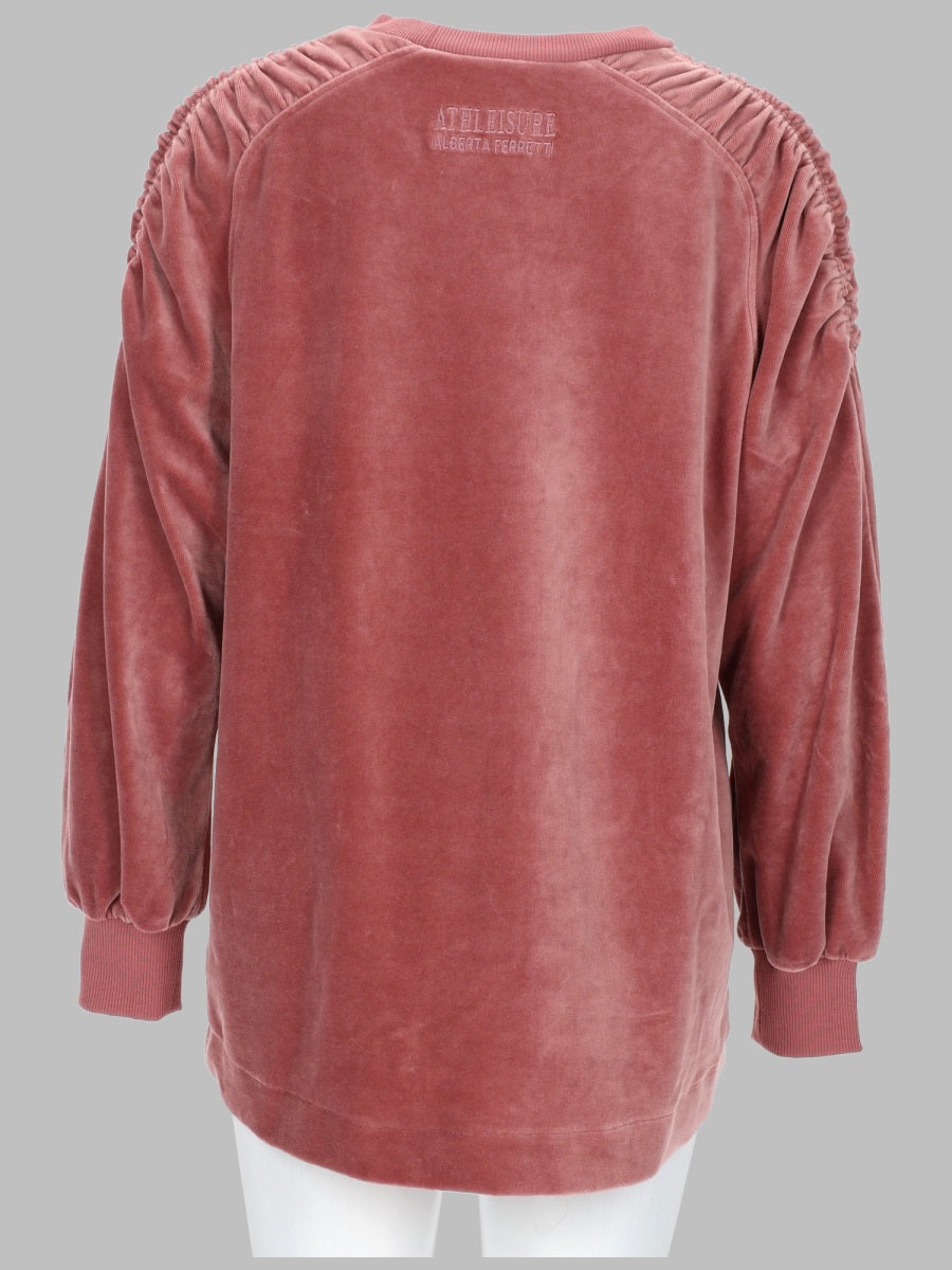 Alberta Ferretti Chenille Sweatshirt