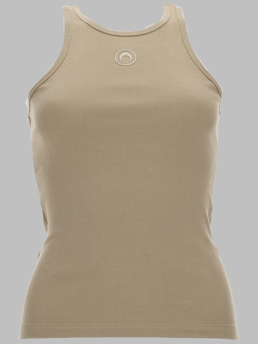 Marine Serre Top Con Logo "Moon"