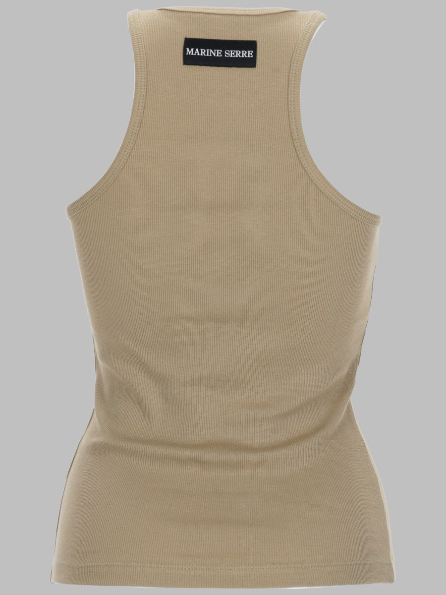 Marine Serre Top Con Logo "Moon"