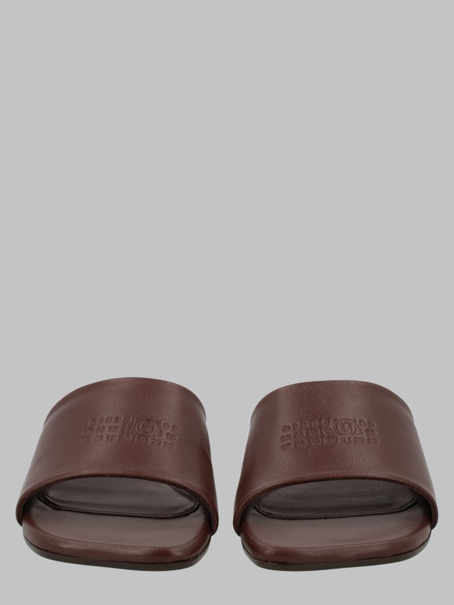 Mm6 Maison Margiela Sandalo "Anatomic" Con Tacco