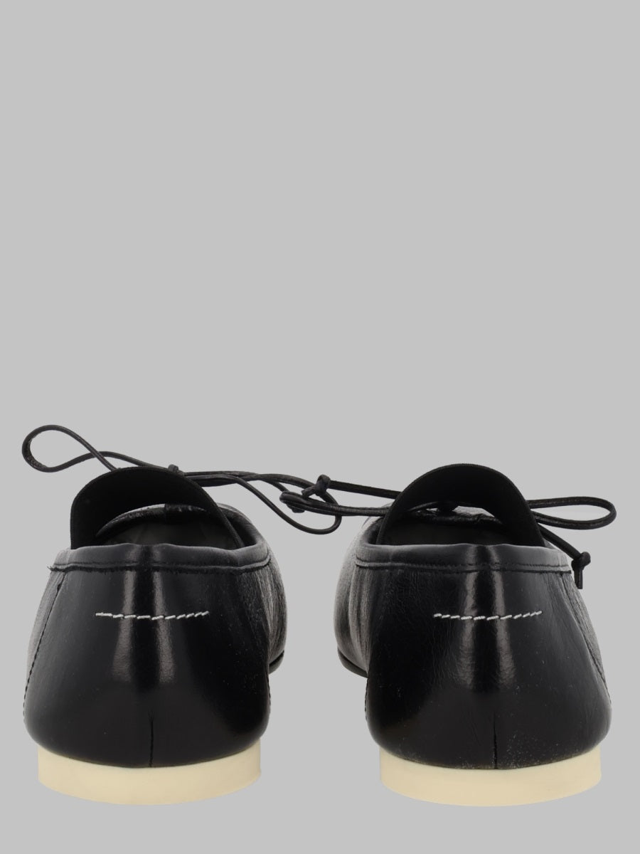 Mm6 Maison Margiela Ballerina "Numeric" A Punta Quadrata