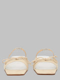 Mm6 Maison Margiela Sandalo Slingback Con Dettaglio A Fiocco