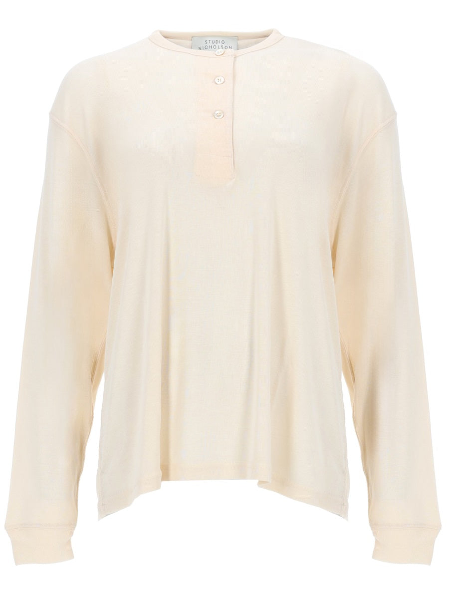 Studio Nicholson Top "Rutas Henley"