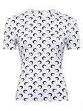 Marine Serre T Shirt "Moon"