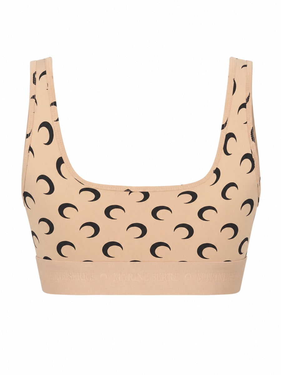 Marine Serre Top Bra "Moon"