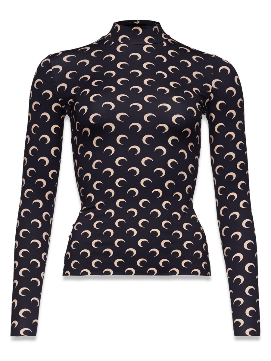 Marine Serre T Shirt "Moon"