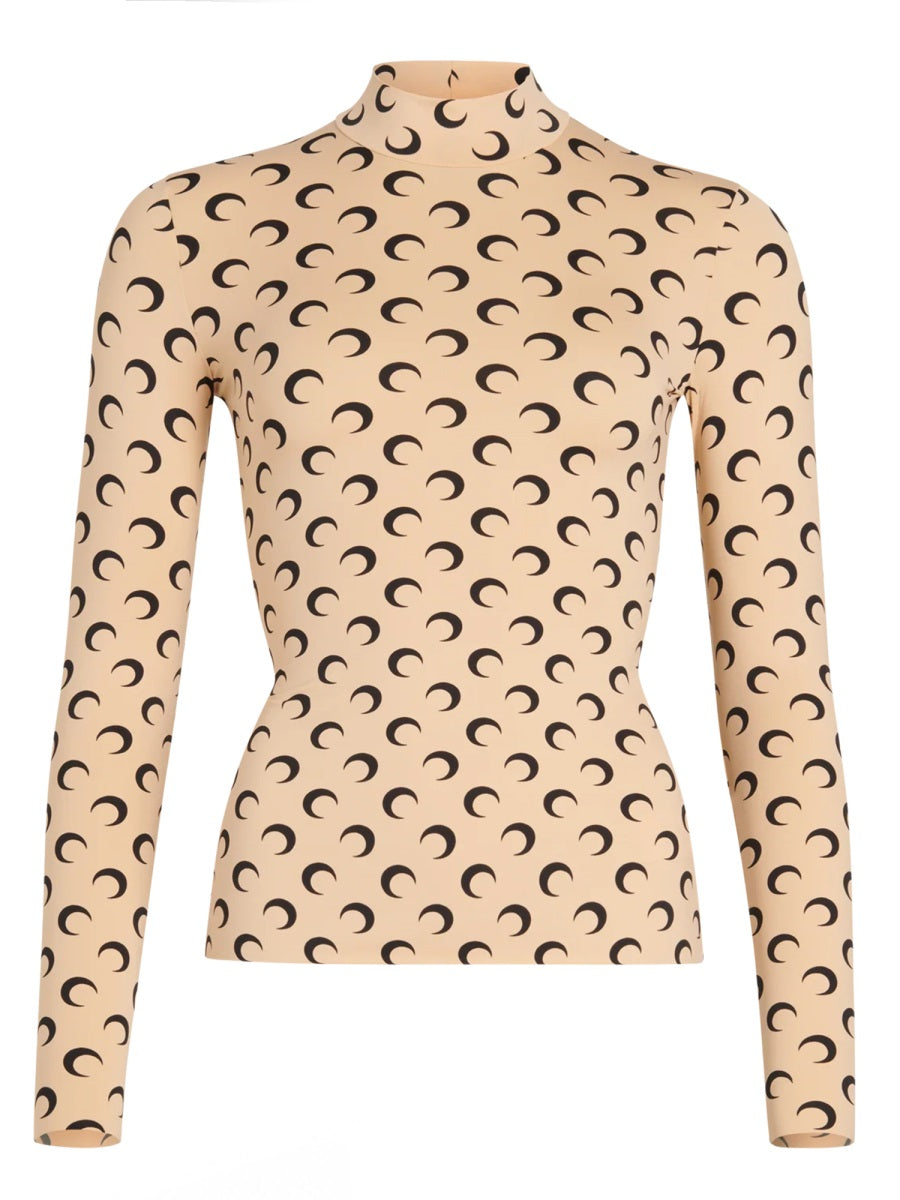 Marine Serre T Shirt "Moon"