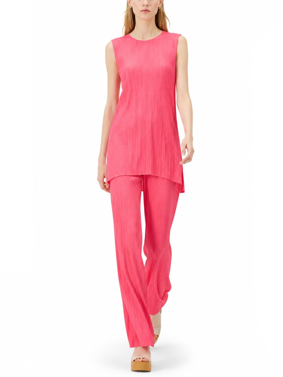 Pleats Please Issey Miyake Blusa Plissettata