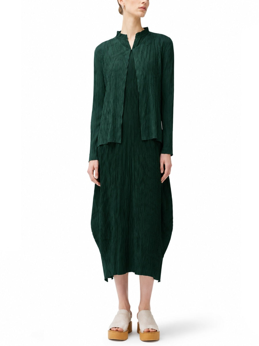 Pleats Please Issey Miyake Cardigan Plissettato