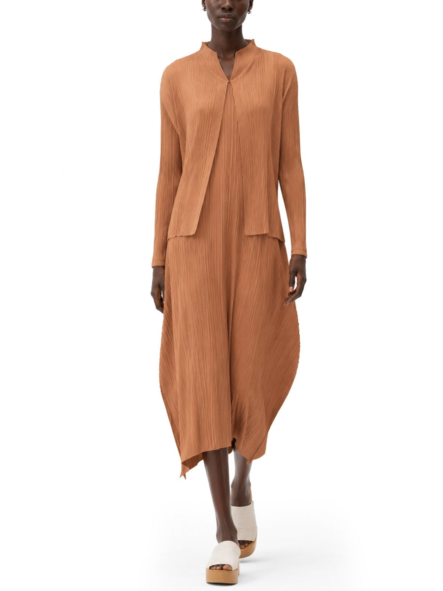 Pleats Please Issey Miyake Cardigan Plissettato